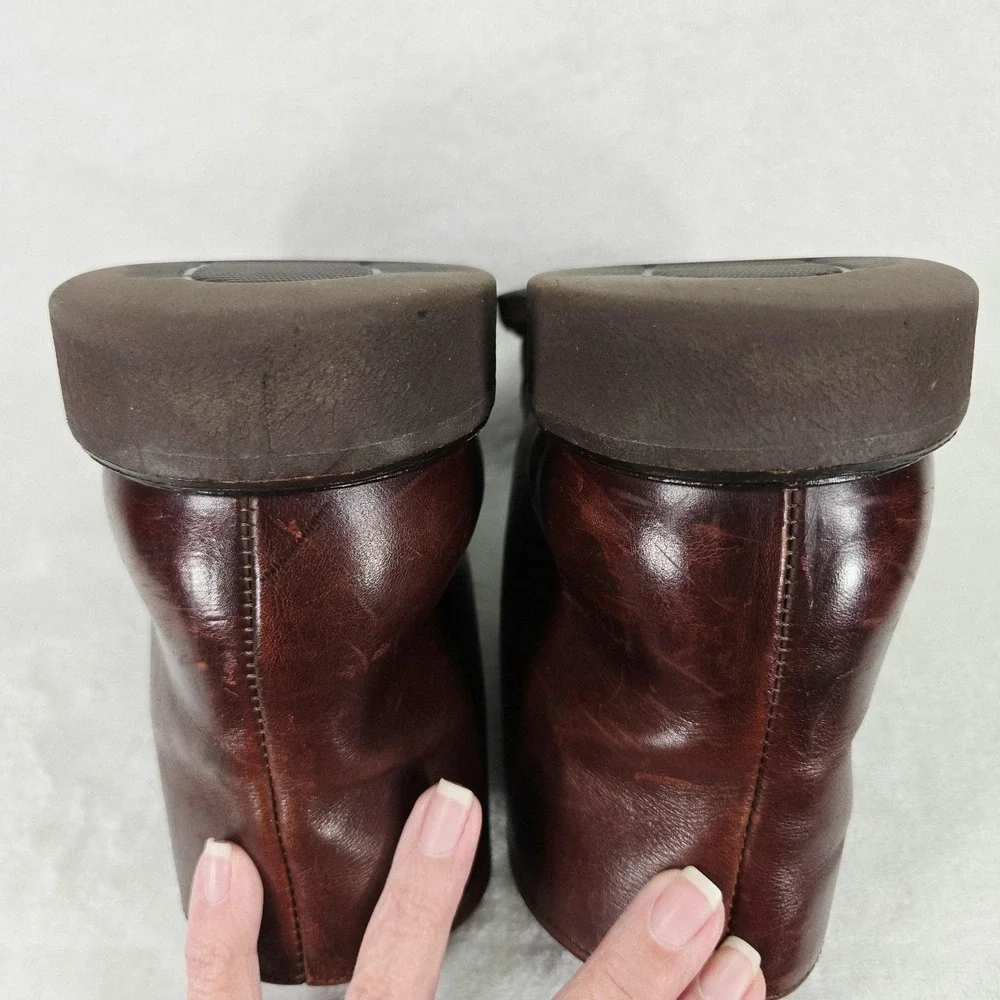 Sebago Men's Chukka Boots in Dark Brown Leather